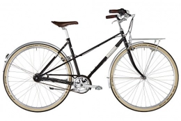 Ortler Vélos de villes Ortler Bricktown - Vlo de Ville Femme - Noir Hauteur de Cadre 44, 5cm 2018 Velo Ville Femme