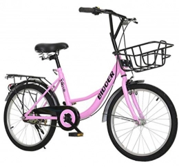 Tbagem-Yjr vélo Tbagem-Yjr Vélo De Ville d'enfants, Vélo De Route D'étudiant D'école Freestyle des Enfants De Voyage Extérieur De 20 Pouces (Color : Pink)
