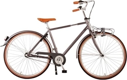 Volare Vélos de villes Volare Lifestyle Vélo pour homme - Homme - 51 cm - Gris - Shimano Nexus 3 vitesses