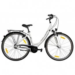 Pegasus vélo Vélo de ville Pegasus Avanti - 71 cm - 7 vitesses - Dérailleur Shimano - Avec roues de trekking 50 cm Weiss