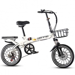 ADOSB vélo ADOSB Vélo Pliant - Accueil Mode Vélo Pliant Personnalité Absorption des Chocs Ultra Léger Portable Exquis et Durable Vélo