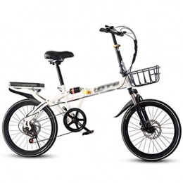 ADOSB vélo ADOSB Vélo Pliant - Personnalité créative de la Mode Vélo Pliant Personnalité Absorbant Les Chocs Ultra-léger Portable Vélo Pliant Durable et Exquis