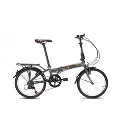 ADOSB vélo ADOSB Vélo Pliant - Vélo créatif Pliant Personnalité Absorption des Chocs Ultra Léger Portable Vélo Pliant Exquis et Durable