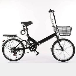 ASPZQ Vélos pliant ASPZQ Vélos Pliants, Confortable Mobile Portable Portable Compact Bike Pliable pour Hommes Femmes - Étudiants Et Navetteurs Urbains, A