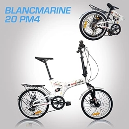BLANCMARINE vélo BLANCMARINE VÉLO Pliant MODÈLE 20PM4 - Pack Basique