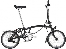 Brompton Vélos pliant Brompton Vélo pliable M6L 2020 léger et pliable 11, 88 kg pour homme et femme
