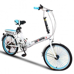 BXZ vélo BXZ Vélo pliable vélos pliant vélo ultra léger portable mini petite vitesse de roue absorption des chocs (20 pouces / 16 pouces), 3
