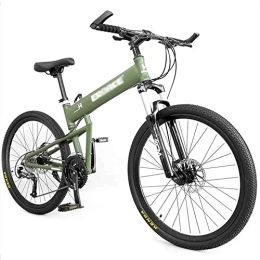 DFEIL vélo DFEIL Folding Mountain Bikes, Aluminium Suspension Avant Cadre Hardtail Vélo de Montagne, Ski Vélo de Montagne, siège réglable, 26 / 29 Pouces, 27 / 30 Vitesse (Color : 30 Speed, Taille : 29 inches)