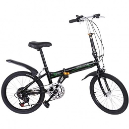 DNNAL vélo DNNAL Vélo de Route, Loisirs Pliant 20Dans 7 Speed ​​City Mini Compact Bike vélo banlieusards pour Hommes Femmes