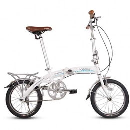 FUJGYLGL vélo FUJGYLGL Adultes vélos pliants, Haute teneur en Carbone en Acier à Double Disque de Frein Pliant VTT, Double Suspension Pliable vélo, Portable vélo de Banlieue