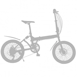 GWM vélo GWM Portable vélo Pliant Adulte Homme Femme activité de Plein air Voiture monovitesse vélos (Color : Yellow)