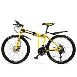 GWXSST vélo GWXSST Vélo De Vélo Pliant Ergonomie Rapide, Vélos Mountain, Roue Dual, Begweweight Bike Facile à Placer, Antidérapant Résistant à l'usure C(Size:27 Speed)