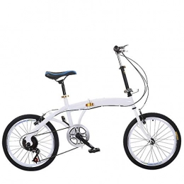 HELIn vélo HELIn Vélo de Loisirs de la Ville - Vélos de Route Vélos de Confort 24 Pouces Vélos pliants Léger Absorbant Les Chocs Mini vélo Adulte Portable pour Hommes Femmes
