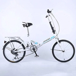 HFFFHA vélo HFFFHA Vélos pliants, Mini Portable étudiant Speed ​​Wheel Pliant vélo for Homme Femme légère vélo Pliant, vélo Damping (Color : F)