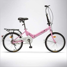 Hong Yi Fei-shop Vélos pliant Hong Yi Fei-shop Vélos pliants Ultra-léger Adulte Portable vélo Pliant Petite Vitesse vélo Vélo Pliant Adulte (Color : C)