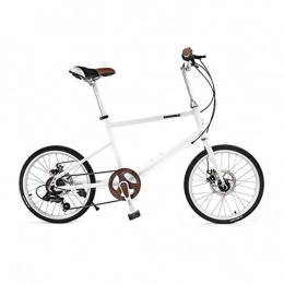 HUIHUAN vélo HUIHUAN Vélo 20 '', Cadre en Alliage d'aluminium léger à 7 Vitesses, vélo Compact avec Pneu antidérapant et résistant à l'usure pour Adultes
