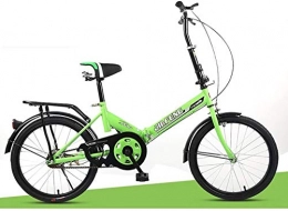 IMBM Vélos pliant IMBM Pouces monovitesse Adulte Vélo Pliant Damping Étudiant Voiture Enfants de vélos