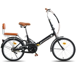 ITOSUI Vélos pliant ITOSUI Vélo Pliable, 20 Pouces Confortable Mobile Portable Compact Finition Légère Grande Suspension Vélo Pliant pour Hommes Femmes Étudiants et Navetteurs Urbains
