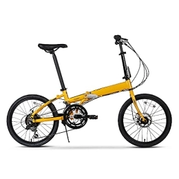 ITOSUI vélo ITOSUI Vélo Pliable, 20 Pouces Confortable Mobile Portable Compact Léger Finition 6 Vitesses Grande Suspension Vélo Pliant pour Hommes Femmes Étudiants et Navetteurs Urbains