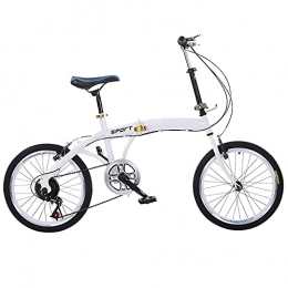 JUUY vélo JUUY Sports de Plein air Vélo Vélo Vélo Vélo Pliante Vélo Adulte Lumière Adulte Porte-vélos Pliable de 20"Pliable vélo Pliable.