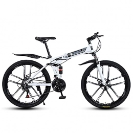 KANULAN vélo KANULAN Mountain Bike Quick Vélo pliable pour adulte, confortable et efficace, pour homme, femme, léger, pliable, pliable, cadre en montagne