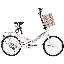 KJRJKX Petit Travail Portable Adulte Femme Vélo Pliant Multi-Fonctionnels Filles de vélos étudiants Marche de vélos
