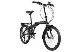 KS Cycling vélo KS Cycling Vélo Pliable 20" Cityfold RH 27 cm Mixte-Adulte, Noir / Gris Clair, Zoll