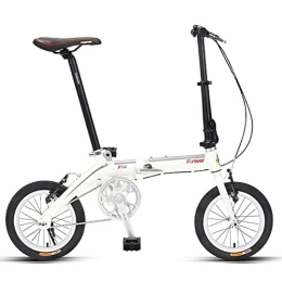 LNDDP Vélos pliant LNDDP Mini vélo Pliant, vélo Pliable à Une Vitesse pour Adultes de 14 po, vélo Pliant léger pour élèves du secondaire, Portable léger
