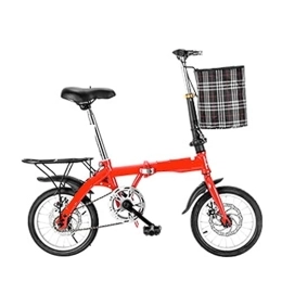LOKQIHTHS Vélos pliant LOKQIHTHS Vélo Pliable de 14inch, pour Adultes et Adolescents, système de Pliage Rapide,