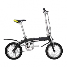 LXJ Vélos pliant LXJ Mini Vélo Pliant Portable Ultra-léger De 14 Pouces, Frein en V À Une Vitesse, Adapté Aux Adolescents, Hommes Et Femmes Adultes, Vélos De Banlieue