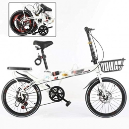 MJY vélo MJY Vélo pour enfants 20 pouces, vélo pour jeunes enfants, vélo pliable unisexe, vélo pliant, zoom à 7 vitesses vtt, frein à disque 5-27, UNE