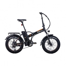 Moovway Vélos pliant MoovWay Vélo Assistance électrique Pliable 20'' 250W FATBIKE V2 - Noir