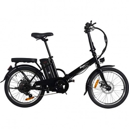 MoovWay Vélo à Assistance électrique Pliable 20' 250W Urban - Noir