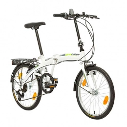 Multibrand Distribution vélo Multibrand Probike 20 Pouces Vélo Pliant, Shimano 6 Vitesses, vélo Homme et vélo garçon, Convient de 155 cm à 185 cm (Vert)