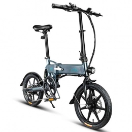 N&F FIIDO D2S vélo électrique 16 Pouces Version Changeante, vélo électrique 16''36V 7.8Ah 250W cyclomoteur Pliant (Gris)