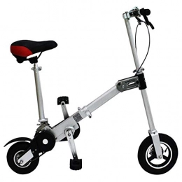 NENGGE vélo NENGGE Micro Vélo Pliant, Unisexe Adulte Mono-Vitesse Bicyclette Pliable, Ultra léger Alliage Bicyclette, Simple à Transporte, Siège Ajustable, X11