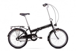 ROMET Vélos pliant ROMET WIGRY Vélo de Ville Mixte Adulte Noir / argenté Taille M