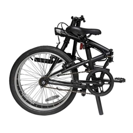 szy vélo szy Vélo Pliant Pliable Vélo Pliant Vélo 20 Pouces Vélo Pliant Et Hommes for Femmes Vélos De Ville Léger Et Portable for Aller Au Travail Vélo Pliant (Color : Black, Size : 20 inches)