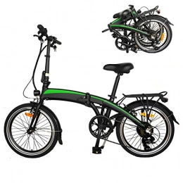 CM67 Vélos pliant Vlo pliants Sport Alliage, Vélos pliants avec Batterie Amovible 36V / 7.5Ah 7 Vitesses Unisexe pour Adulte