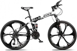 ZXL vélo VTT MountainBike Novokart-Pliable 24 / 26 pouces, VTT Vélo avec 6 roues Cutter, vélo de route (Color : 24-stage shift, Size : 26inches)