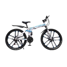 Vélo de montagne 26 pouces pliable 21 vitesses pour adulte VTT VTT Road Bike Vélo pour garçons filles et hommes