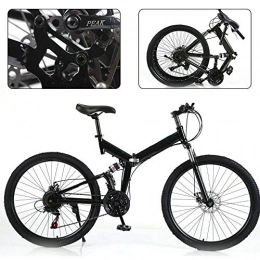 Fetcoi Vélos pliant Vélo de montagne pliable 26 pouces - Vélo pliable - Vélo VTT pliable - Frein en V - Pour adolescents et adultes - Charge maximale : 150 kg