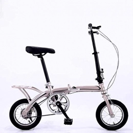 Ping vélo Vélos Pliables 16", Ultra-léger monovitesse Adultes Hommes et Femmes Portables VTT, Plié en 15 Secondes, Rose