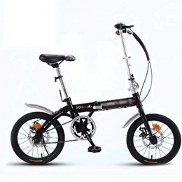 Vélos pliants vélo Vélos pliants Pliable Ultraléger De Vélo Femmes Variable Portable Mini Vitesse Vélo 16 Pouces Adulte Adulte Adulte Mâle Et Femelle 16 Pouces Adulte À Vitesse Variable Vélo