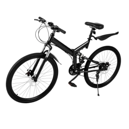 XUEMANSHOP vélo XUEMANSHOP Vélo de montagne pliable 26 pouces - 21 vitesses - Pour adulte - 150 kg - Pour homme et femme