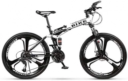 ZXL VTT Mountainbike Novokart-Pliable 24/26 Pouces, VTT Vélo avec 3 Roues Cutter, vélo de Route (Color : 24-Stage Shift, Size : 26inches)