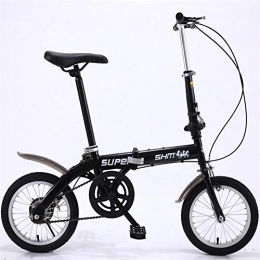 ZXM vélo ZXM Vélo Pliant de 14 Pouces, vélo Pliant Ultra-léger pour Hommes et Femmes Adultes, vélo d'équitation en Alliage d'aluminium