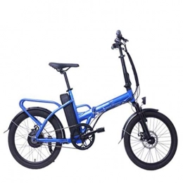 FZYE vélo 20 pouces pliants Vélos électriques, Batterie lithium amovible 36V10.4A Bicyclette Moteur 250W Frein disque double Ville Vélos pour Hommes Femmes, Bleu