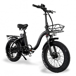 HFRYPShop vélo 20" Velo Electrique Pliant Femme, 48V 15Ah Batterie Li-ION Amovible, 2021 Upgrade Vélos électriques pour Femmes Adultes[EU Warehouse