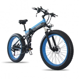 ZH Vélos électriques 26" 800W Vélo Électrique en Montagne, Pliable VTT Électrique, 48V / 15Ah Batterie Lithium-ION, 4, 0 Pouces Fat Tire Ebike pour Adulte Femme / Homme